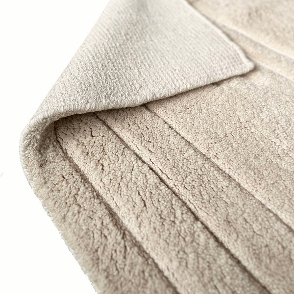 Malagoon vloerkleed deco line - crèmewit - 160x230cm 100% wol