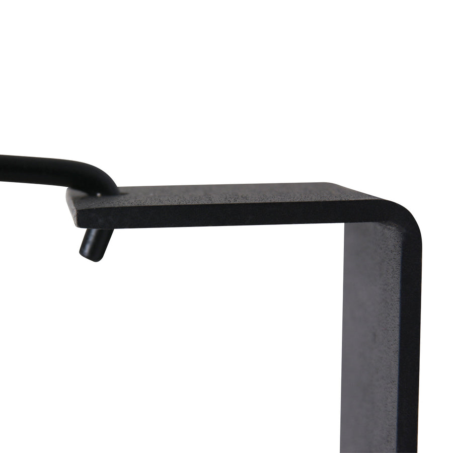 Zwarte wandlamp Elegant Classy 3958ZW met zwart linnen kap
