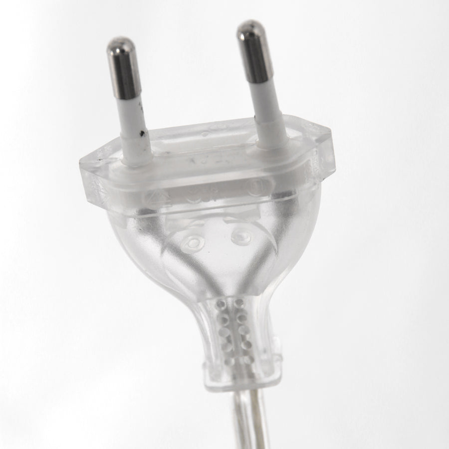 Staalkleurige vloerlamp / booglamp Sparkled Light 3963ST inclusief zwarte kap met goudkleurige binnenkant.