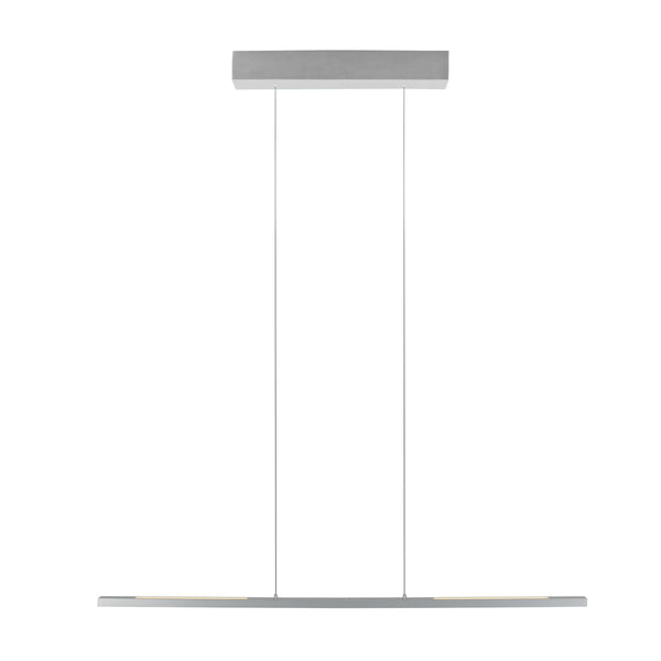 Hanglamp Bande 3994ST Staal 114cm breed met cable lift