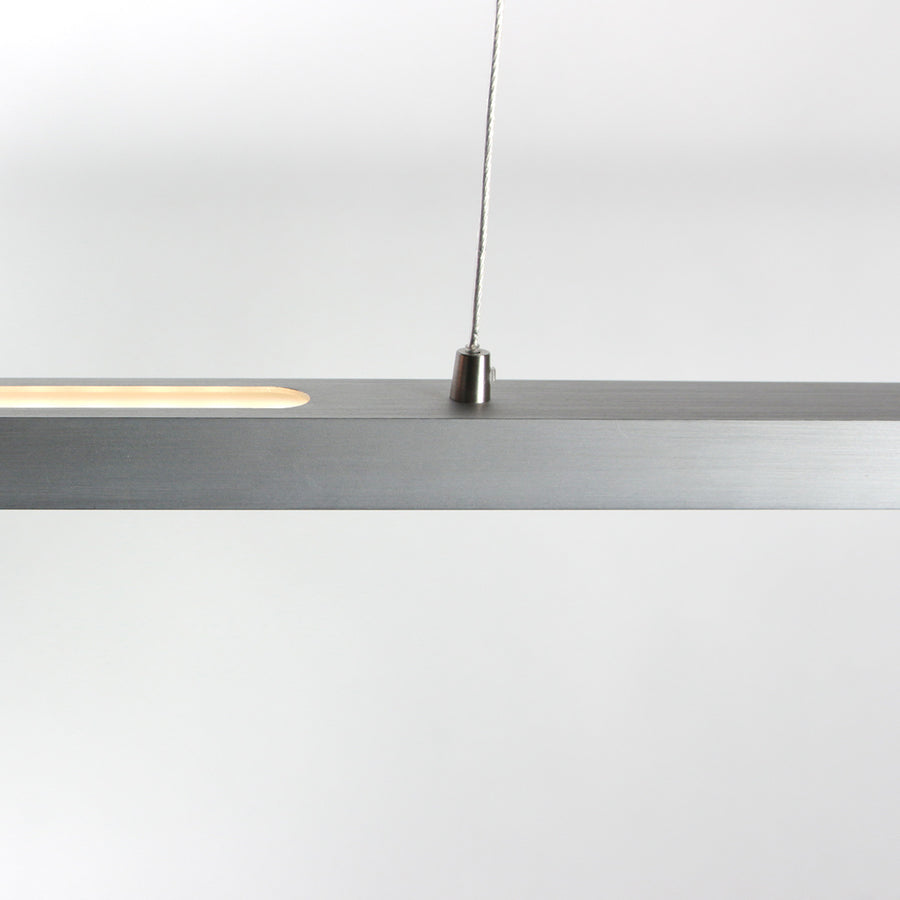 Hanglamp Bande 3994ST Staal 114cm breed met cable lift