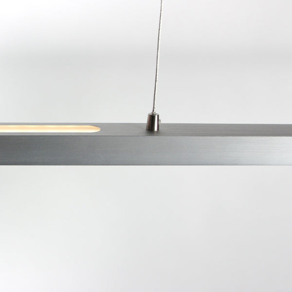 Hanglamp Bande 3994ST Staal 114cm breed met cable lift