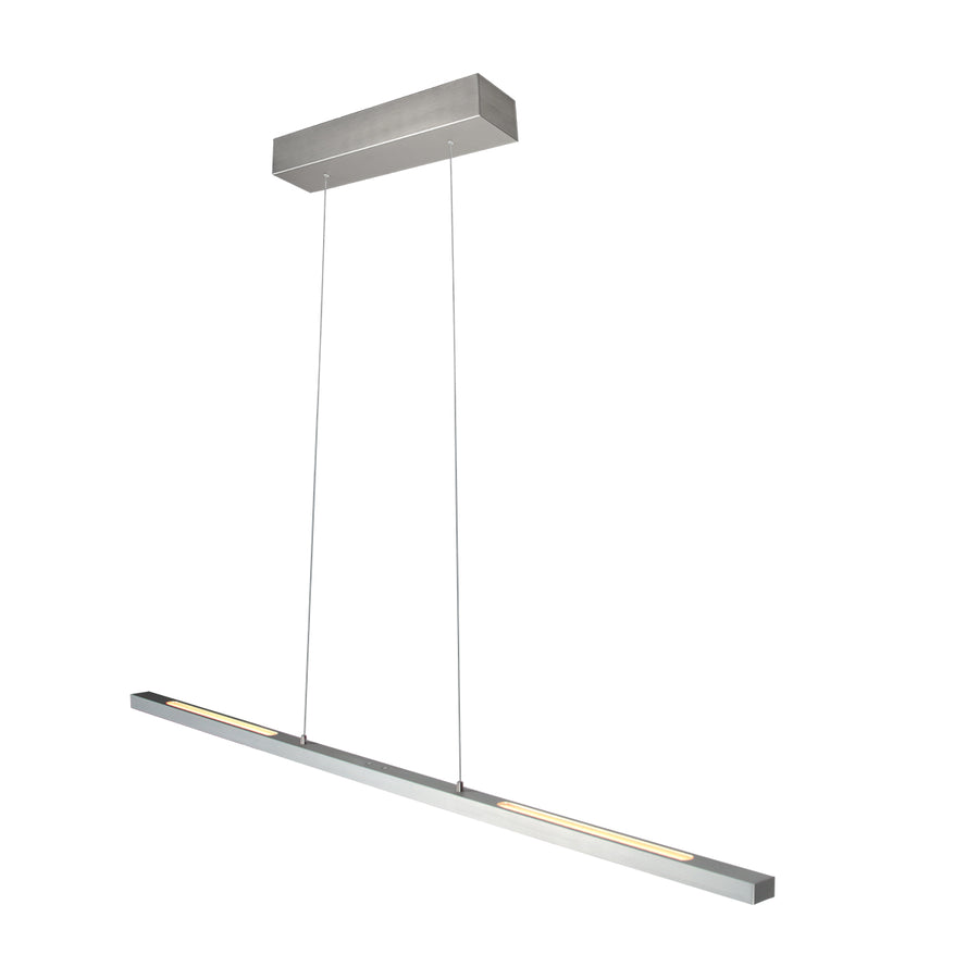 Hanglamp Bande 3994ST Staal 114cm breed met cable lift