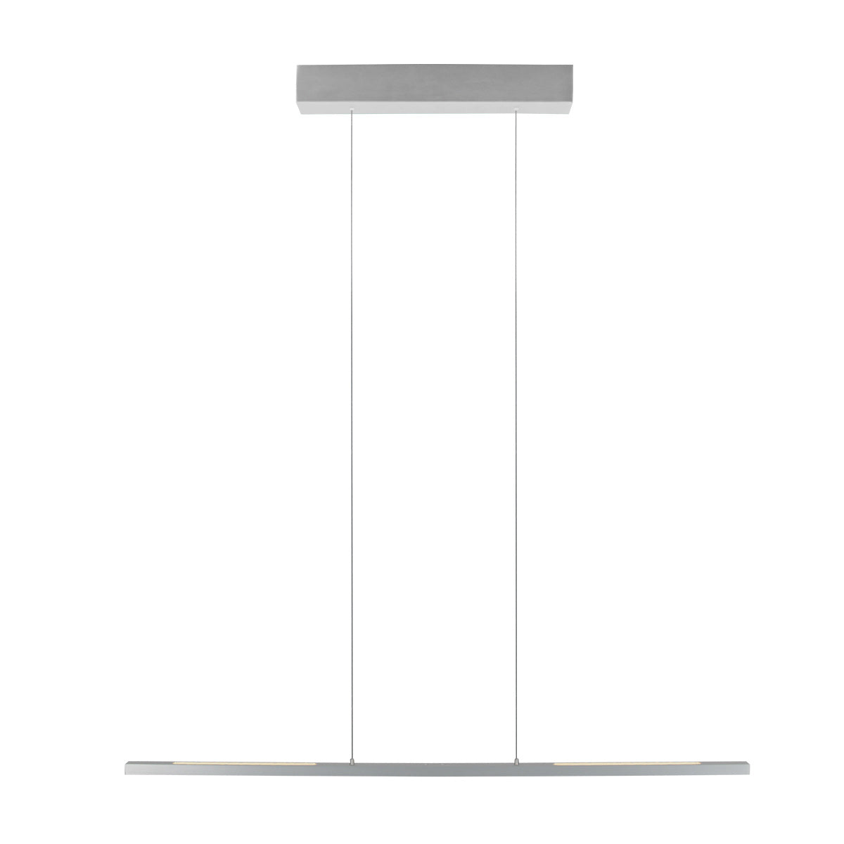 Hanglamp Bande 3994ST Staal 114cm breed met cable lift
