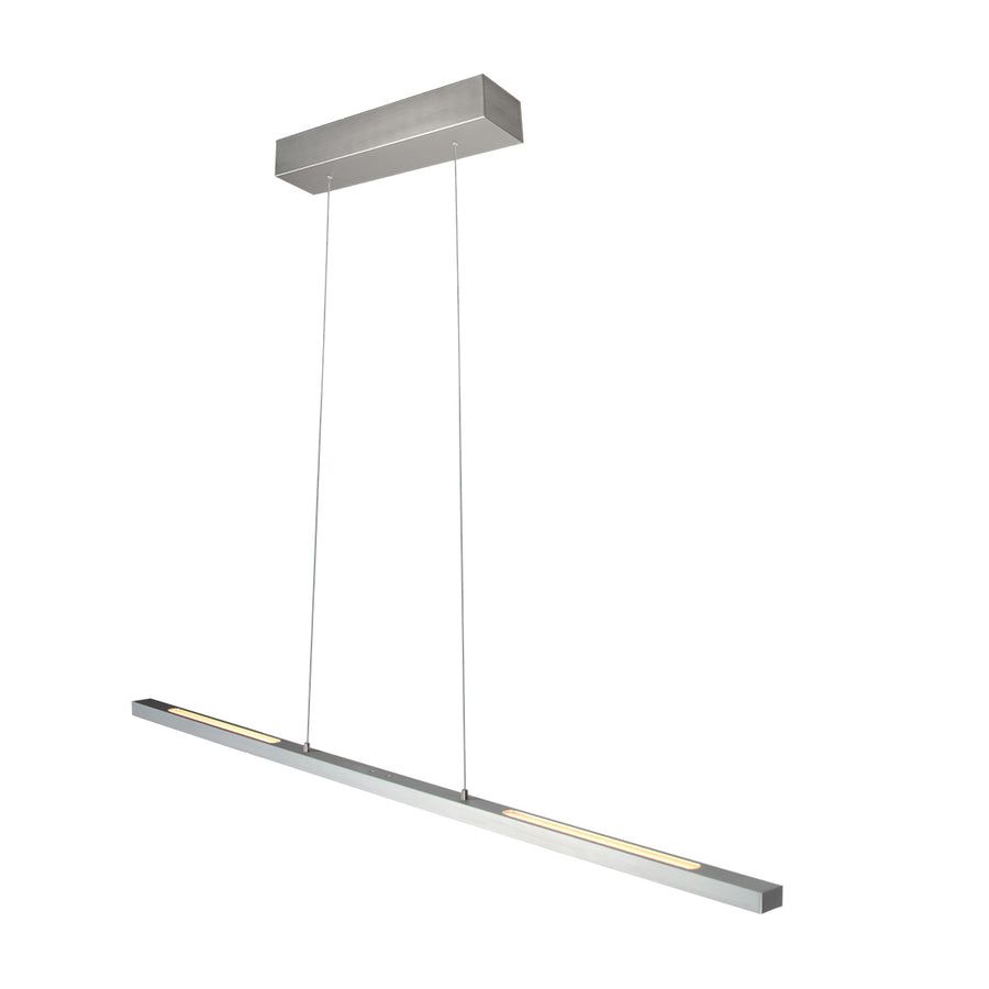 Hanglamp Bande 3994ST Staal 114cm breed met cable lift