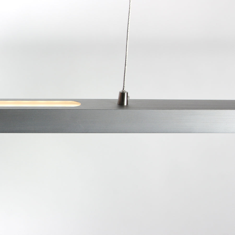 Hanglamp Bande 3994ST Staal 114cm breed met cable lift