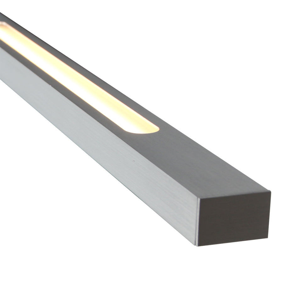 Hanglamp Bande 3994ST Staal 114cm breed met cable lift