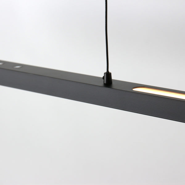Hanglamp Bande 3994ZW zwart 114cm breed met cable lift