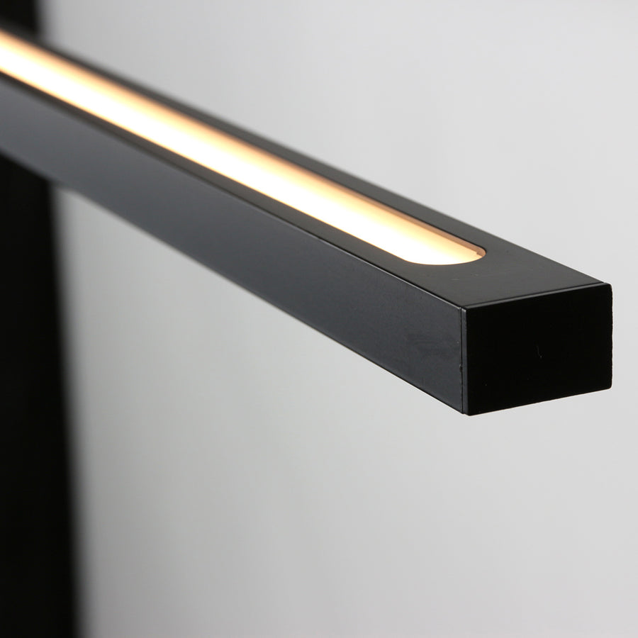 Hanglamp Bande 3994ZW zwart 114cm breed met cable lift