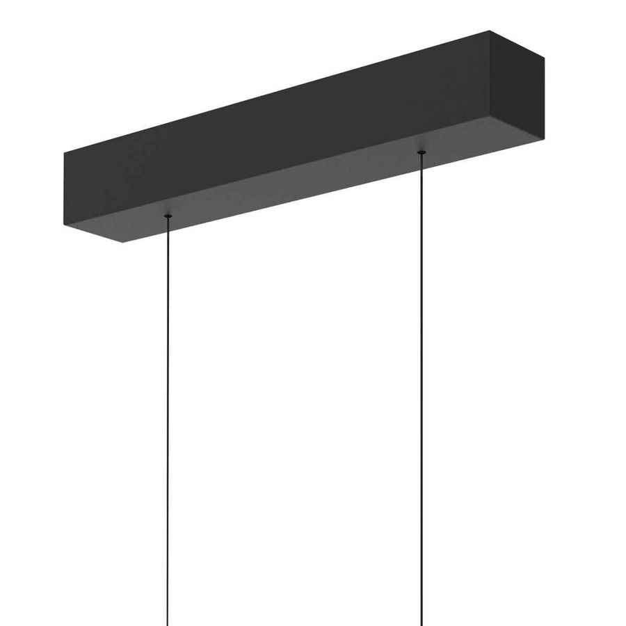 Hanglamp Bande 3994ZW zwart 114cm breed met cable lift