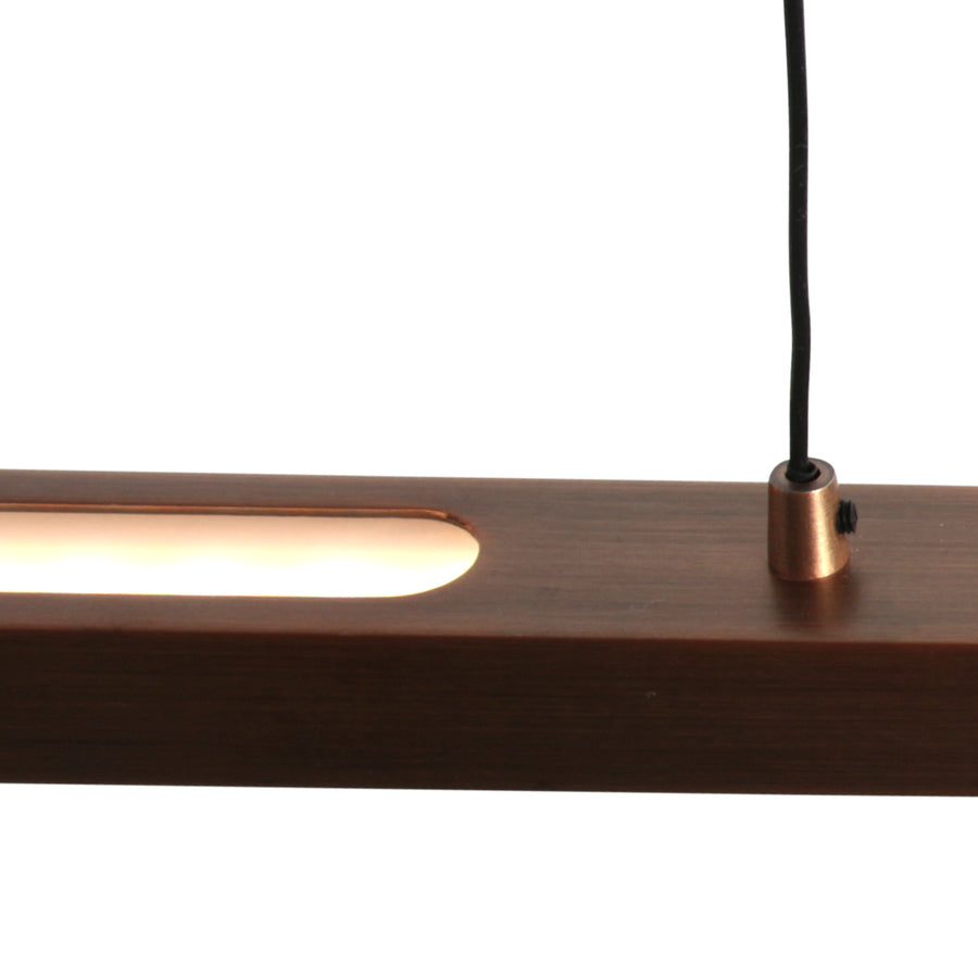 Bande 3995BR hanglamp – bronzen eyecatcher met lift en dimmers