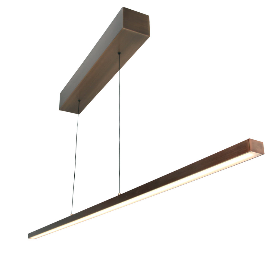 Bande 3995BR hanglamp – bronzen eyecatcher met lift en dimmers
