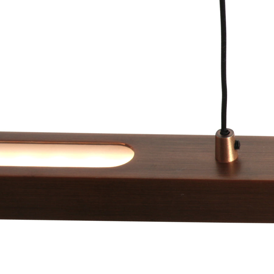 Bande 3995BR hanglamp – bronzen eyecatcher met lift en dimmers