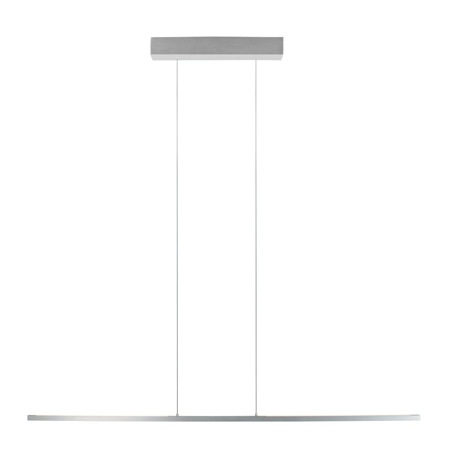 Hanglamp Bande 3995ST Staal 150cm breed met cable lift