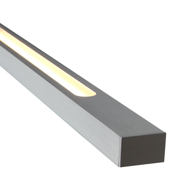 Hanglamp Bande 3995ST Staal 150cm breed met cable lift