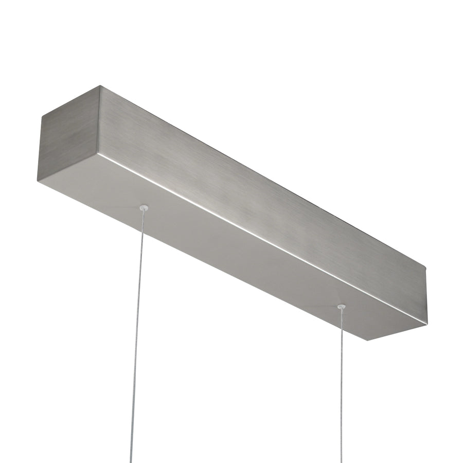 Hanglamp Bande 3995ST Staal 150cm breed met cable lift