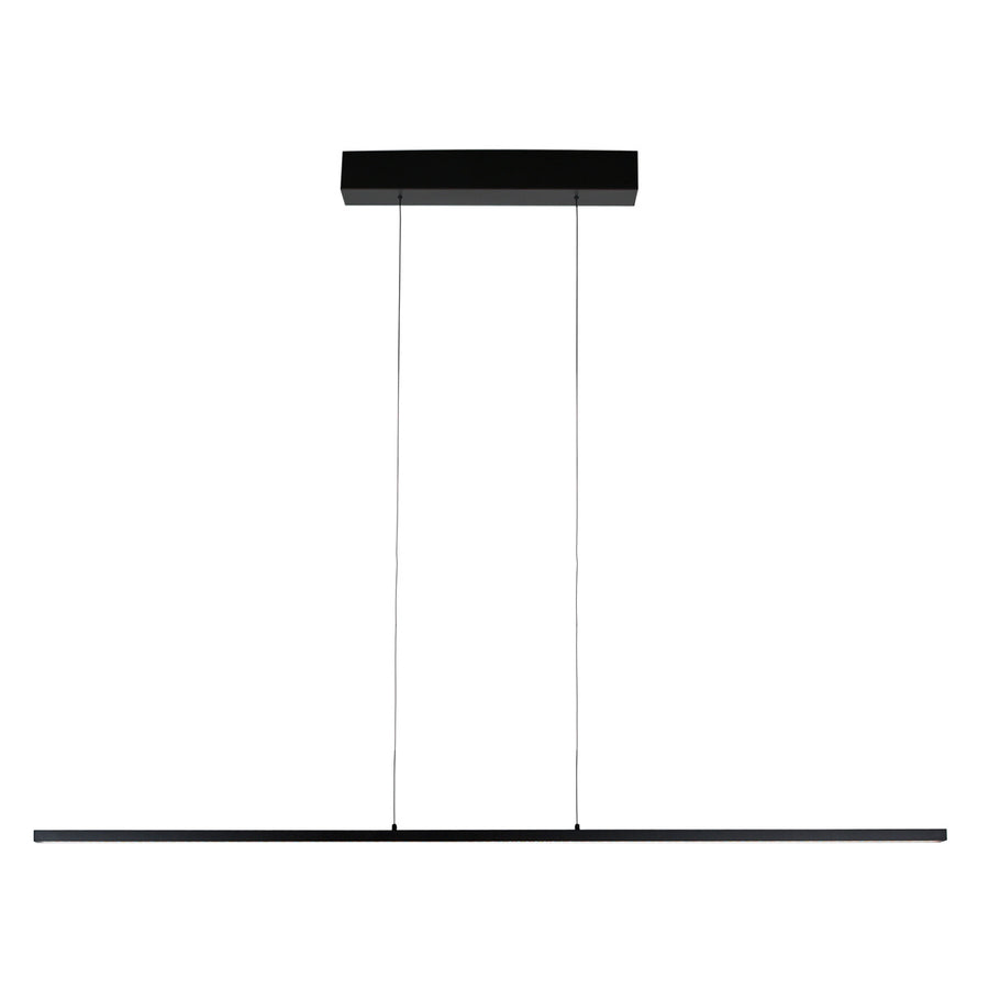 Hanglamp Bande 3995ZW Zwart 150cm breed met cable lift