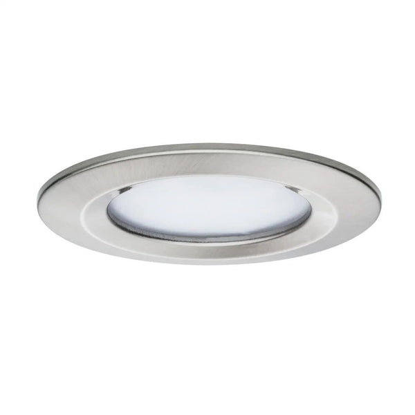 Premium ebl set coin slim rond stijf led 3x6,8w 2700 k 230 v 51 mm staal geb/alu