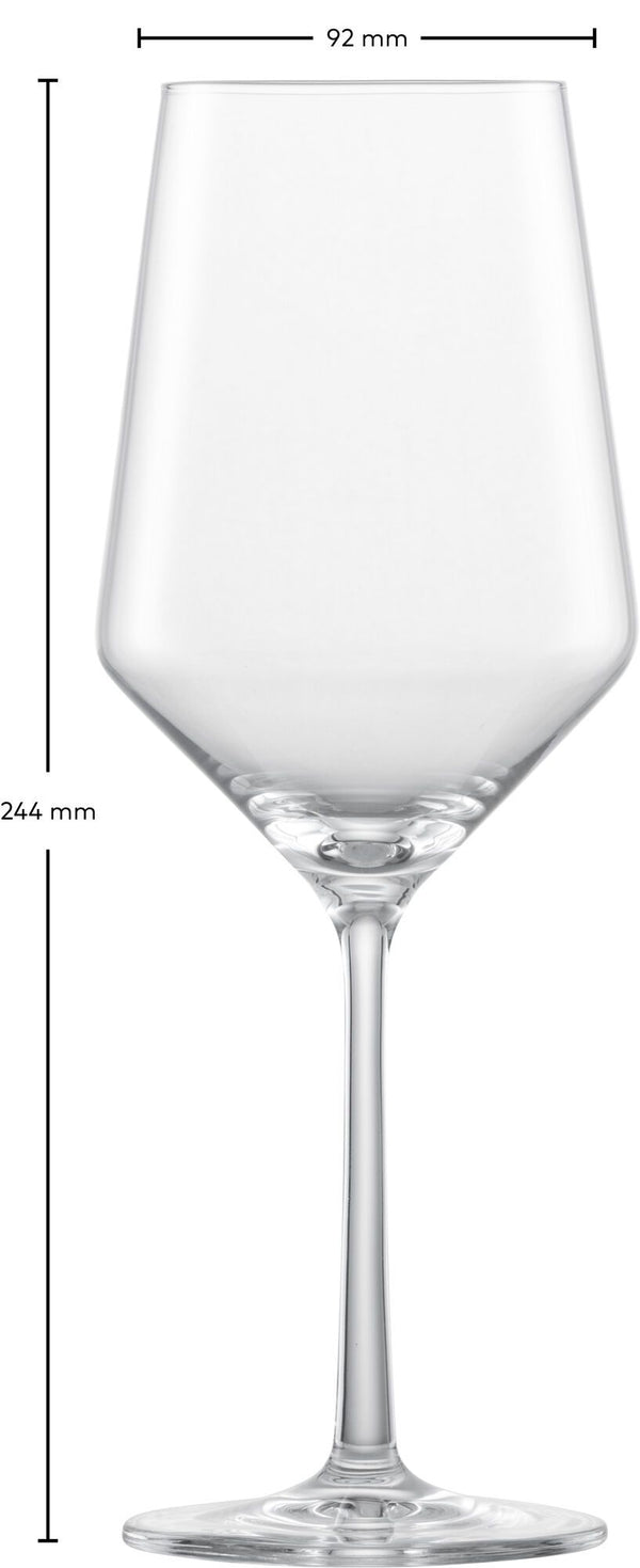 Zwiesel Glas Pure Cabernet wijnglas 1 - 0.55 Ltr - Geschenkverpakking 2 glazen