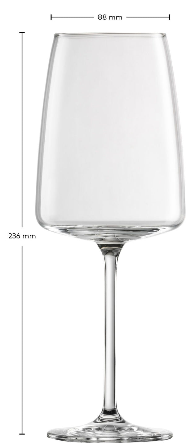 Zwiesel Glas Vivid Senses Wijnglas Fruity & delicate 1 - 0.535 Ltr - Geschenkverpakking 2 glazen