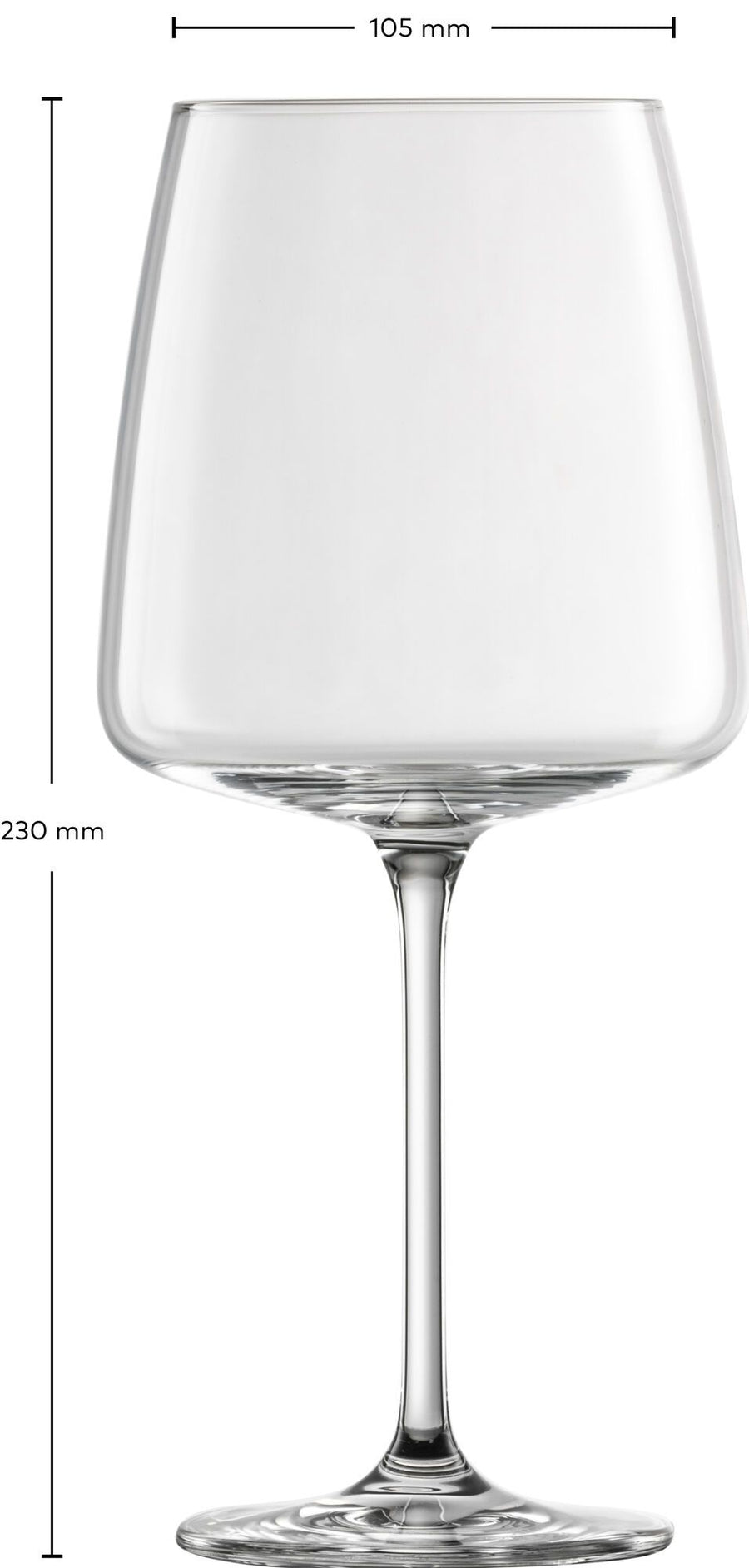 Zwiesel Glas Vivid Senses Wijnglas Velvety & sumptuous 140 - 0.71 Ltr - Geschenkverpakking 2 glazen