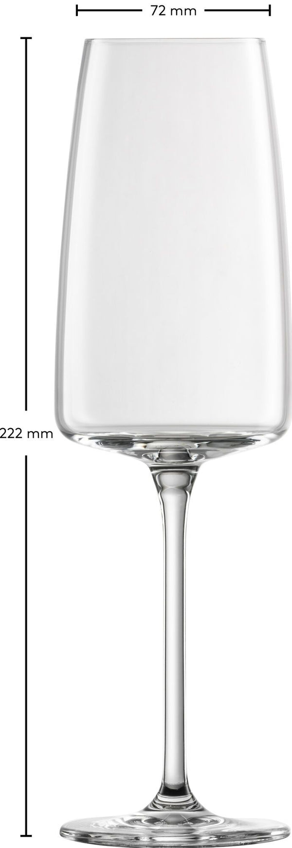 Zwiesel Glas Vivid Senses Champagneglas Light & fresh 77 - 0.388 Ltr - Geschenkverpakking 2 glazen