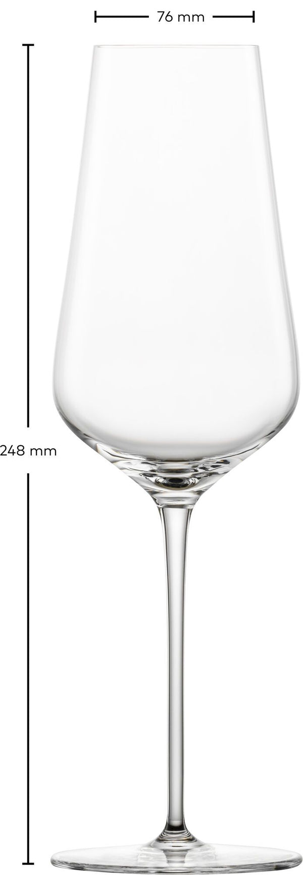 Zwiesel Glas Duo Champagneglas met MP 77 - 0.378 - Geschenkverpakking 2 glazen