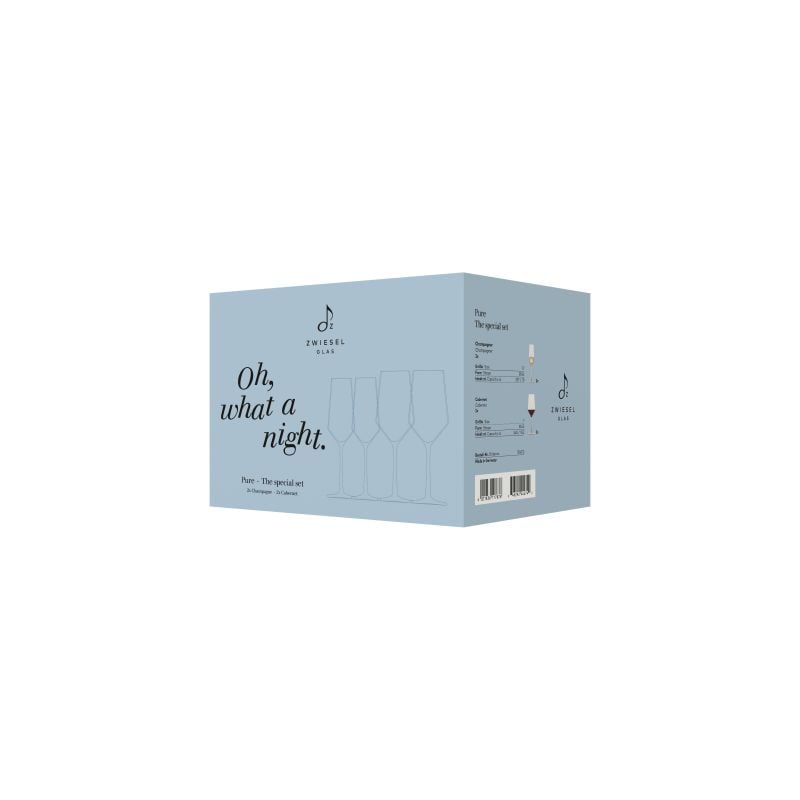 Zwiesel Glas Pure 4-delige Date Night set