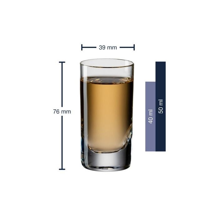 Glas mini 50ml Easy+