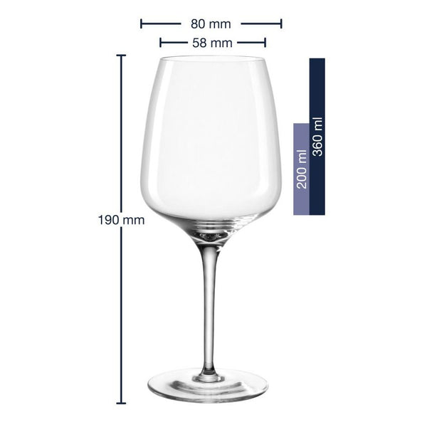 Witte wijnglas 360ml CESTI