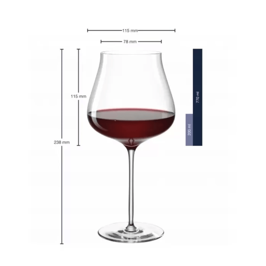 Burgunderglas 770ml Brunelli