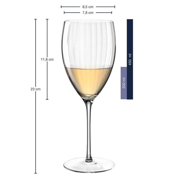 Witte wijnglas 450ml Poesia