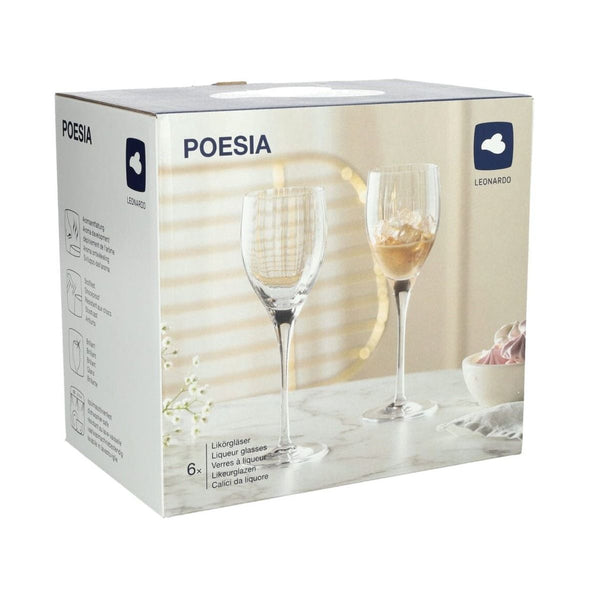 Rode wijnglas 600ml Poesia