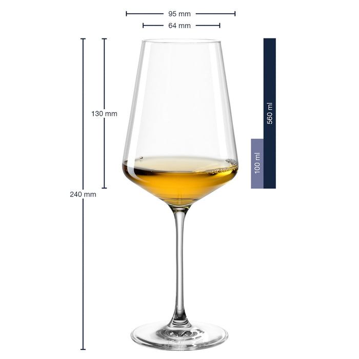 Witte wijnglas 560ml Puccini