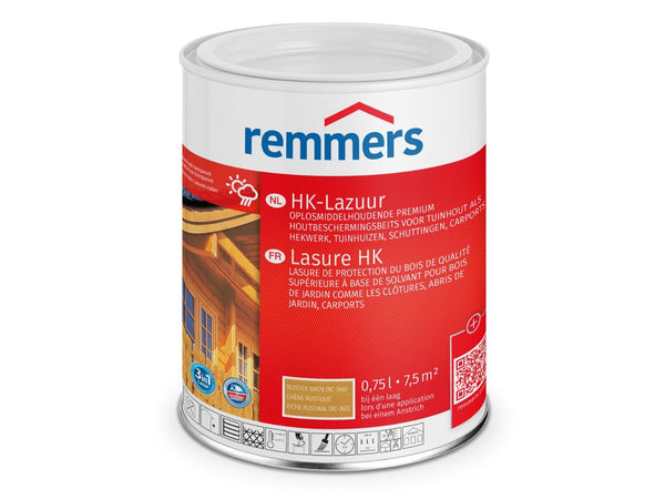 Remmers hk lazuur rustiek eiken     0,75