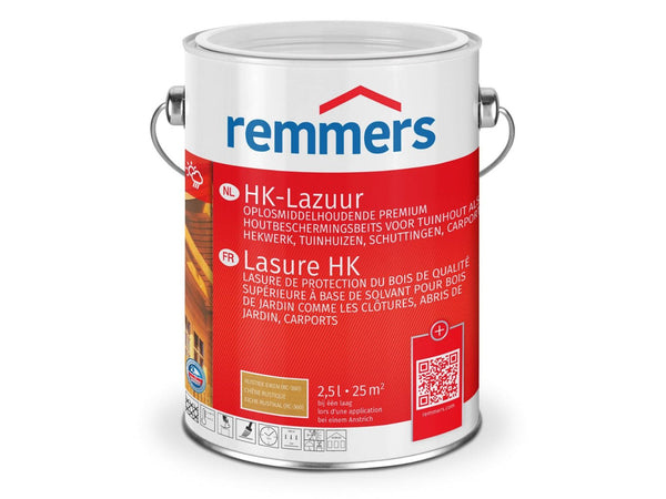 Remmers hk lazuur rustiek eiken      2,5
