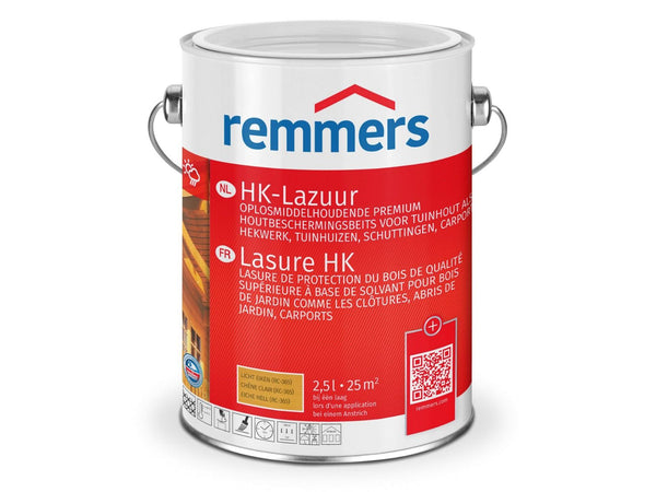 Remmers hk lazuur licht eiken        2,5