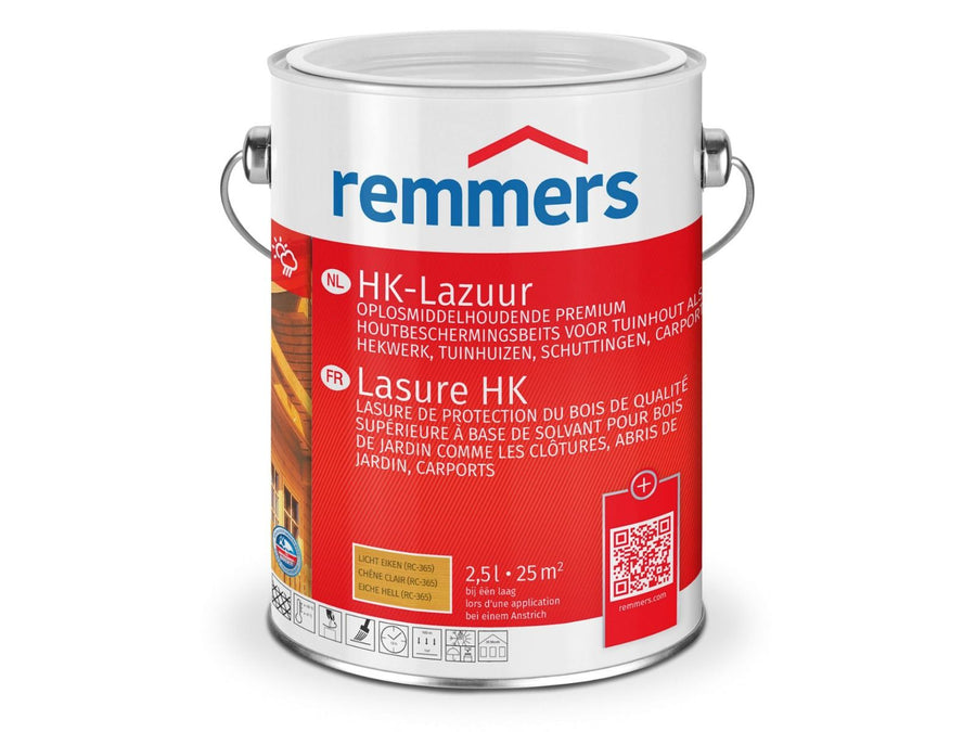 Remmers hk lazuur licht eiken        2,5