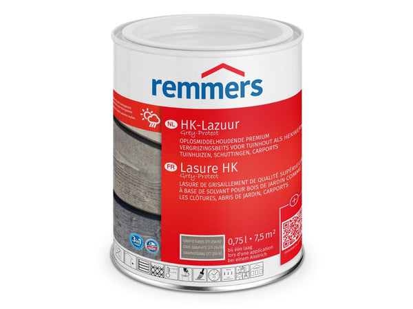 Remmers hk lazuur grafietgrijs      0,75