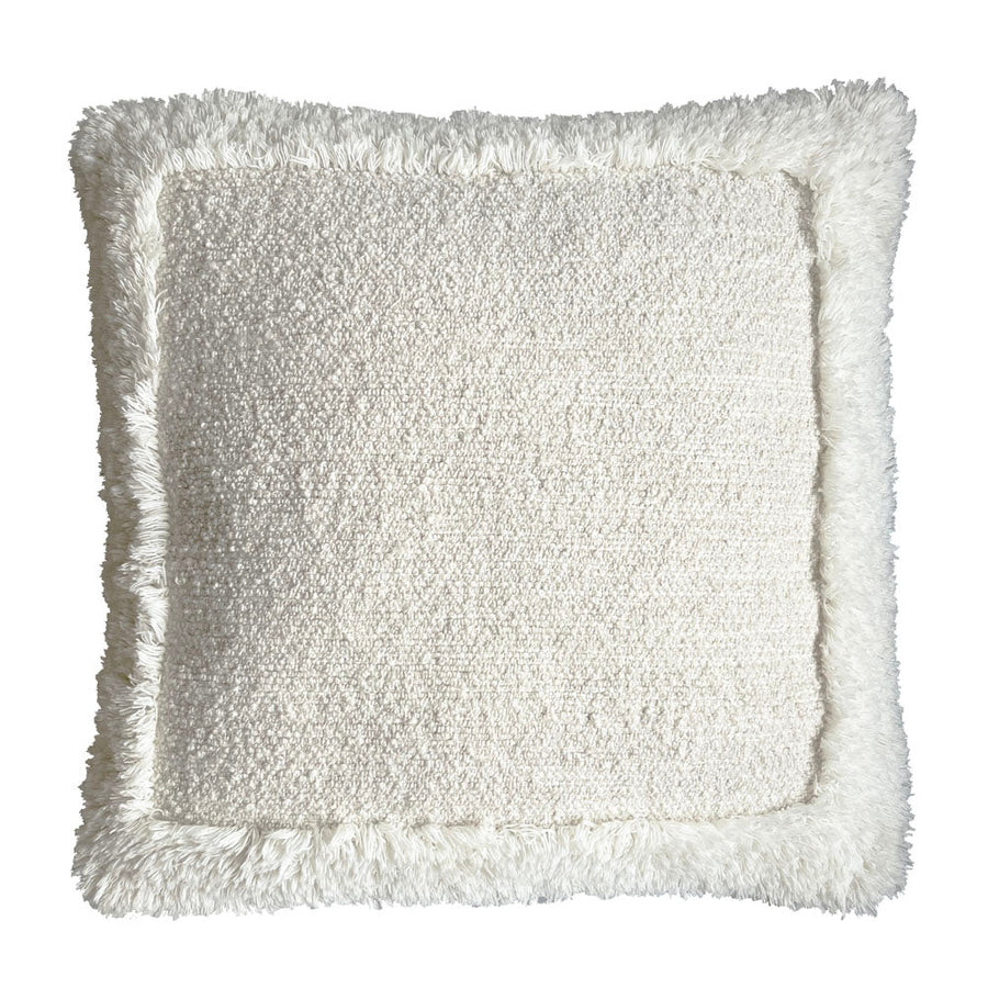 Malagoon vloerkussen eboya - gebroken wit - 90x90cm 100% wol
