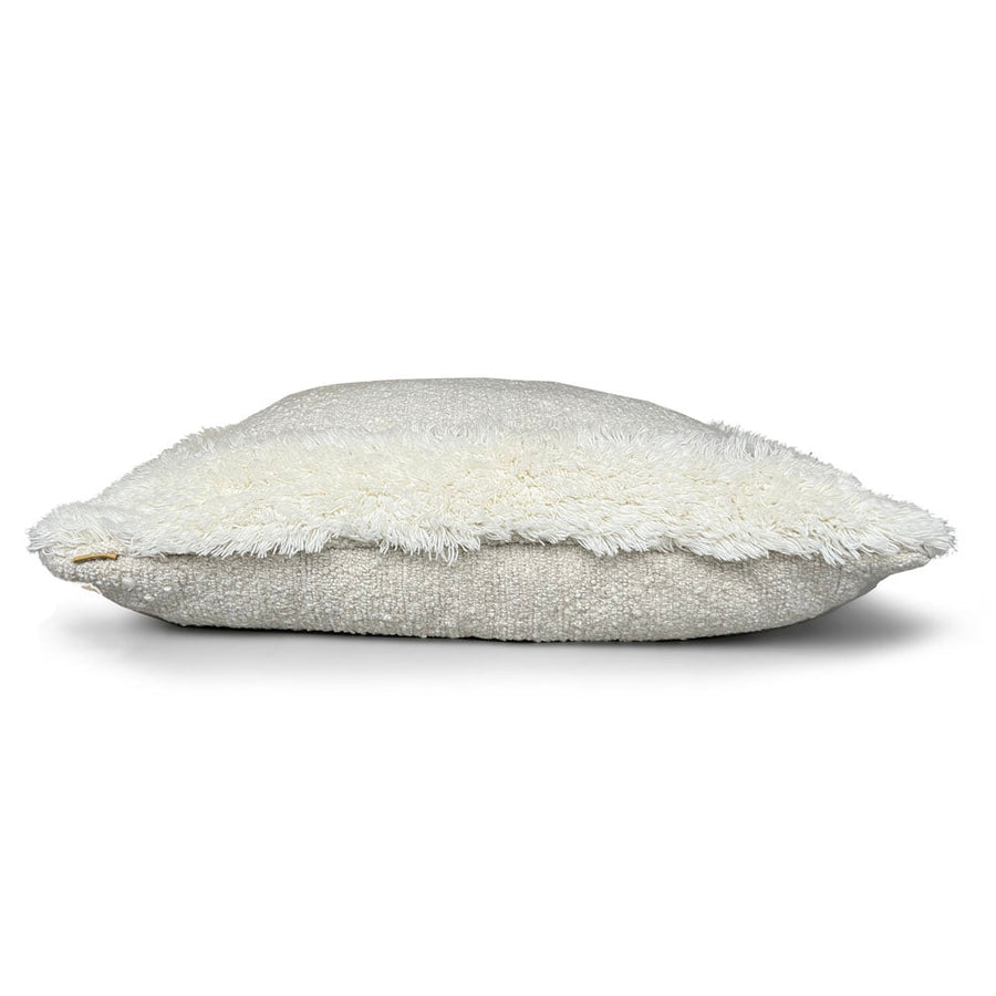 Malagoon vloerkussen eboya - gebroken wit - 90x90cm 100% wol