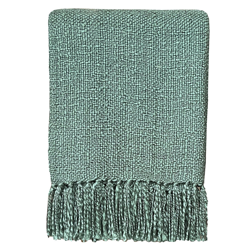 Malagoon plaid sage - groen - 125x150cm