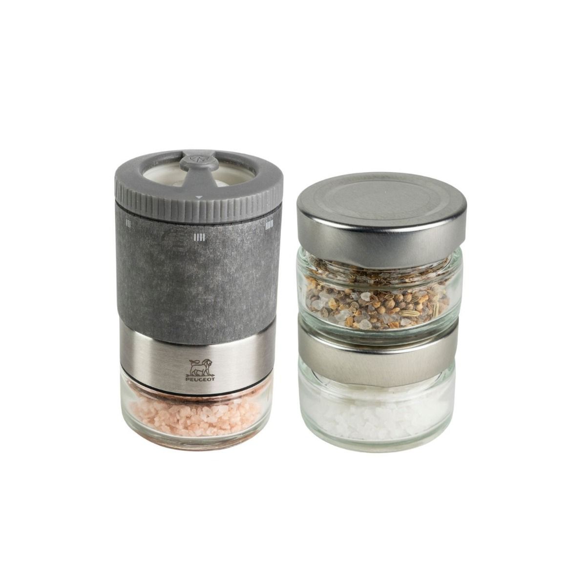 Coffret maestro zoutmolen + 3 zouten (kalahari, rose des andes, m?ange fra?heur)