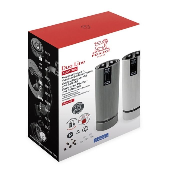 Coffret duo line elektrische pm carbon +zm aluminium