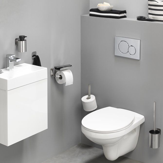 Colar Reserverolhouder RVS gepolijst