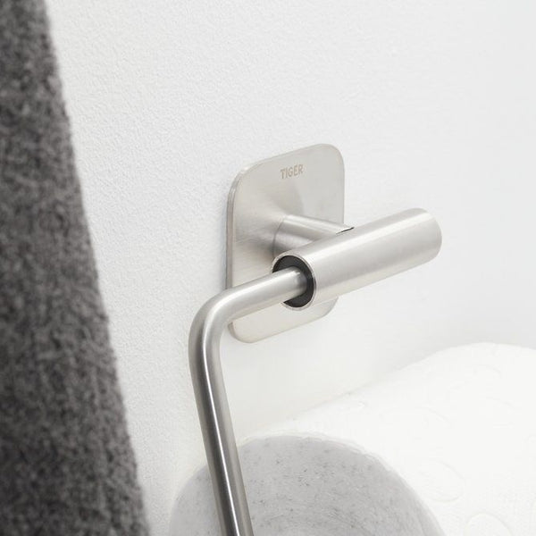 Colar Toiletrolhouder zonder klep RVS geborsteld