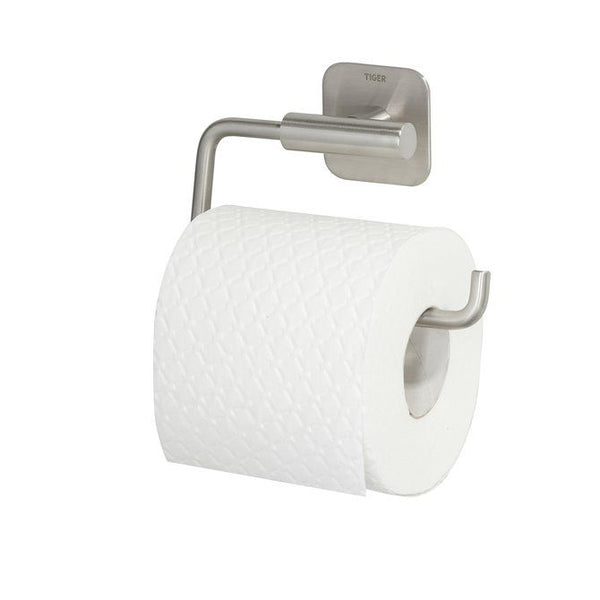 Colar Toiletrolhouder zonder klep RVS geborsteld