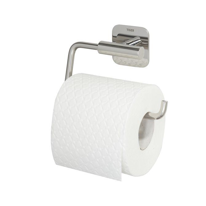 Colar Toiletrolhouder zonder klep RVS gepolijst