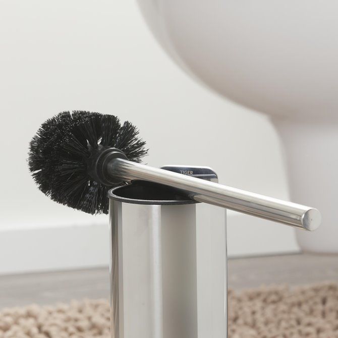 Colar Toiletborstel met houder RVS gepolijst