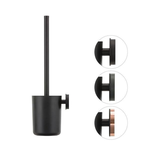 Urban Toiletborstel met houder Zwart